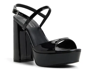 Call It Spring Fiercee Platform Sandal In Black