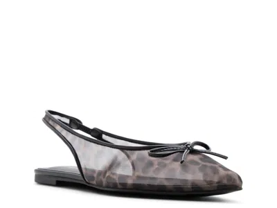 Call It Spring Jennika Flat In Animal Print