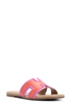 Call It Spring Kamiko Slide Sandal In Red