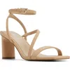 Call It Spring Laney Ankle Strap Sandal In Beige