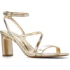 Call It Spring Laney Ankle Strap Sandal In Gold