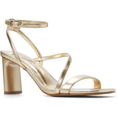 Call It Spring Laney Ankle Strap Sandal In Gold