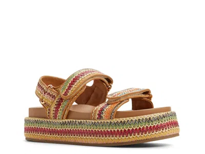 Call It Spring Mauii Platform Sandal In Multi