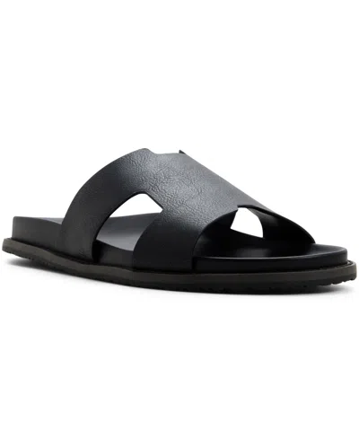Call It Spring Men's Crestmont Slip-on Flat Sandals In Black