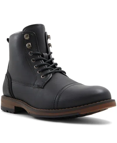 Call It Spring Men's Donovann Synthetic Ankle Boots In Other Black