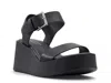 Call It Spring Merisa Platform Wedge Sandal In Black