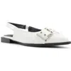Call It Spring Natallya Slingback Flat In White
