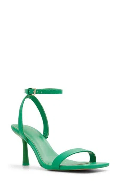 Call It Spring Normani Square Toe Sandal In Medium Green