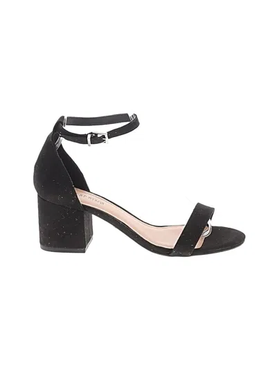 Pre-owned Call It Spring Sandals In Black