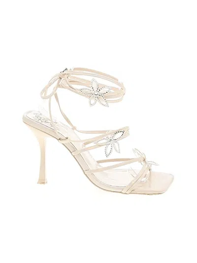 Pre-owned Call It Spring Sandals In Ivory