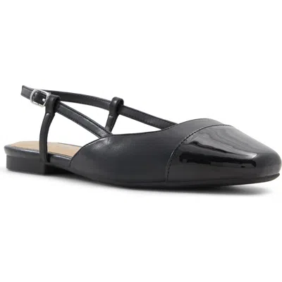 Call It Spring Teena Slingback Flat In Black