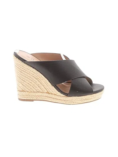 Pre-owned Call It Spring Wedges In Black