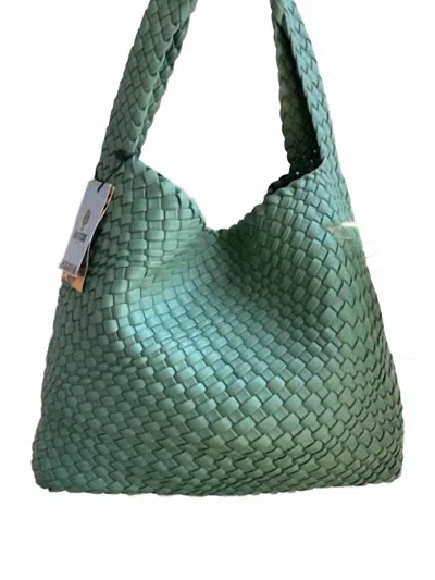 Calla Hobo Shoulder Bag In Green