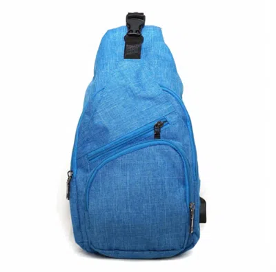 Calla Unisex Nupouch Anti-theft Daypack In Blue