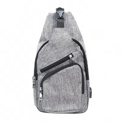Calla Unisex Nupouch Anti-theft Daypack In Gray In Grey