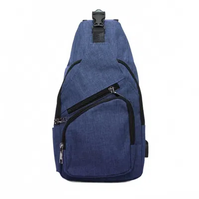 Calla Unisex Nupouch Anti-theft Daypack In Navy In Blue