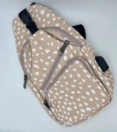 Calla Unisex Nupouch Anti-theft Daypack In Vintage Fawn In Multi