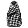 Calla Unisex Nupouch Anti-theft Large Daypack In Houndstooth In Multi