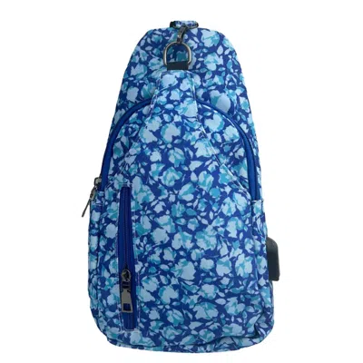 Calla Unisex Nupouch Daypack In Sonoma / Blue Botanical