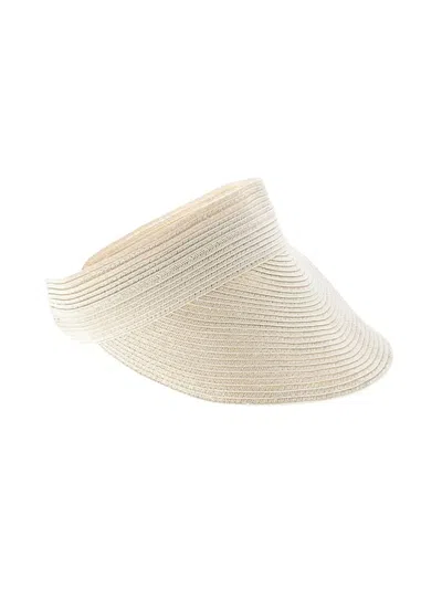 Pre-owned Calla Visor In Ivory