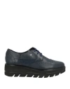 Callaghan Adaptaction Woman Lace-up Shoes Navy Size 10 Leather In Blue