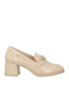 Callaghan Adaptaction Woman Loafers Beige Size 7 Leather