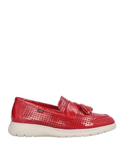 Callaghan Adaptaction Woman Loafers Red Size 8 Leather