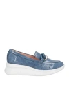 Callaghan Adaptaction Woman Loafers Slate Blue Size 10 Leather