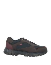 Callaghan Adaptaction Woman Sneakers Dark Brown Size 10 Leather, Textile Fibers In Brown