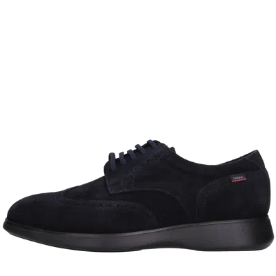 Callaghan Flat Shoes In Blu Blu E Verdi