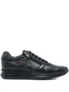 Callaghan Leather Sneakers In Black