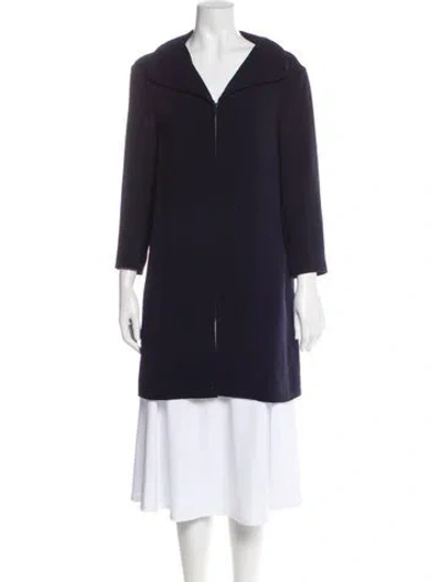 Pre-owned Callaghan Virgin Wool Evening Jacket In Blue