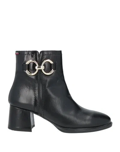 Callaghan Woman Ankle Boots Black Size 10 Leather