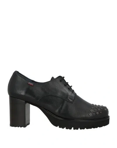 Callaghan Woman Lace-up Shoes Black Size 5 Leather