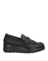 Callaghan Woman Loafers Black Size 7 Leather