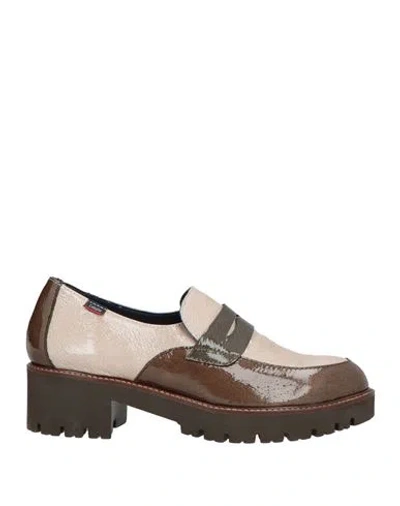 Callaghan Woman Loafers Light Grey Size 6 Leather