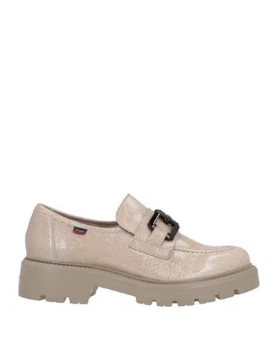 Callaghan Woman Loafers Taupe Size 9 Leather In Brown