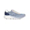 Callaghan Women's Algoritmo Leather Sneakers In Blue In Blue