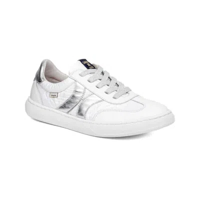 Callaghan Women's Floty Lace-up Sneaker In White