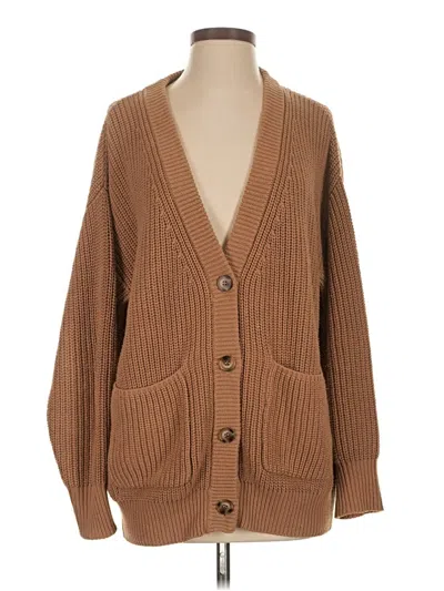 Pre-owned Callahan Cardigan Sweater In Brown