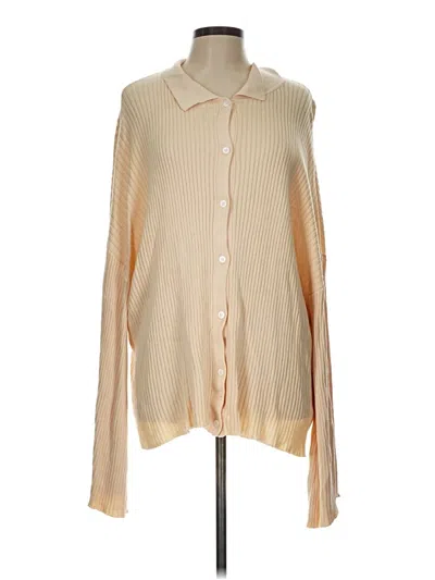 Pre-owned Callahan Cardigan Sweater In Tan
