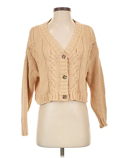 Pre-owned Callahan Cardigan Sweater In Tan