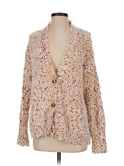 Pre-owned Callahan Cardigan Sweater In Yellow