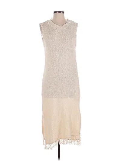 Pre-owned Callahan Casual Dress In Ivory
