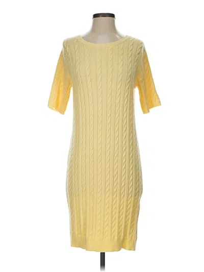 Pre-owned Callahan Casual Dress In Yellow