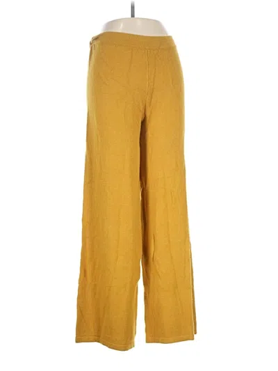 Pre-owned Callahan Casual Pants In Yellow