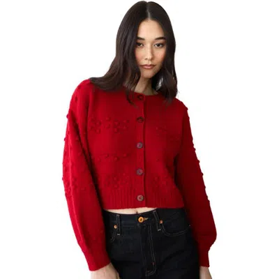 Callahan Jolie Cardigan In Red
