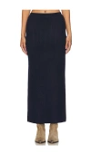 Callahan Mina Maxi Skirt In 藏青色