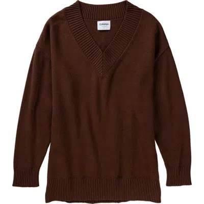 Callahan Prescot Pullover Sweater In Brown