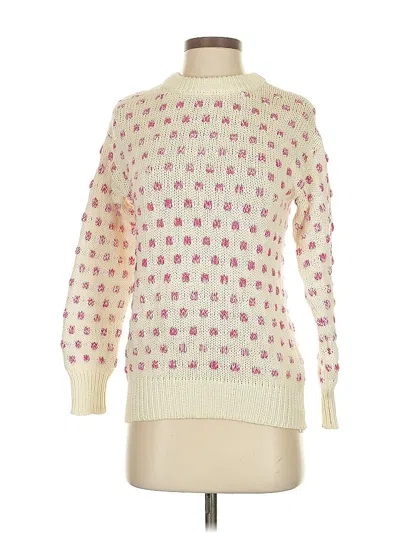 Pre-owned Callahan Pullover Sweater In Ivory